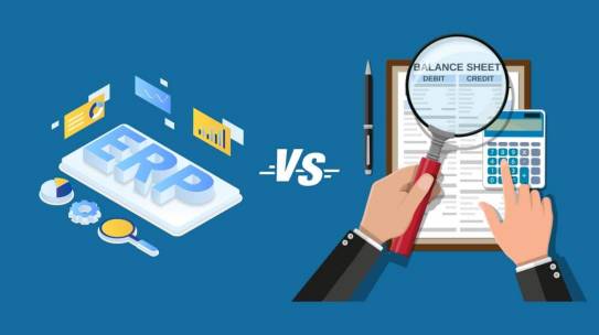 Difference between Accounting and ERP system